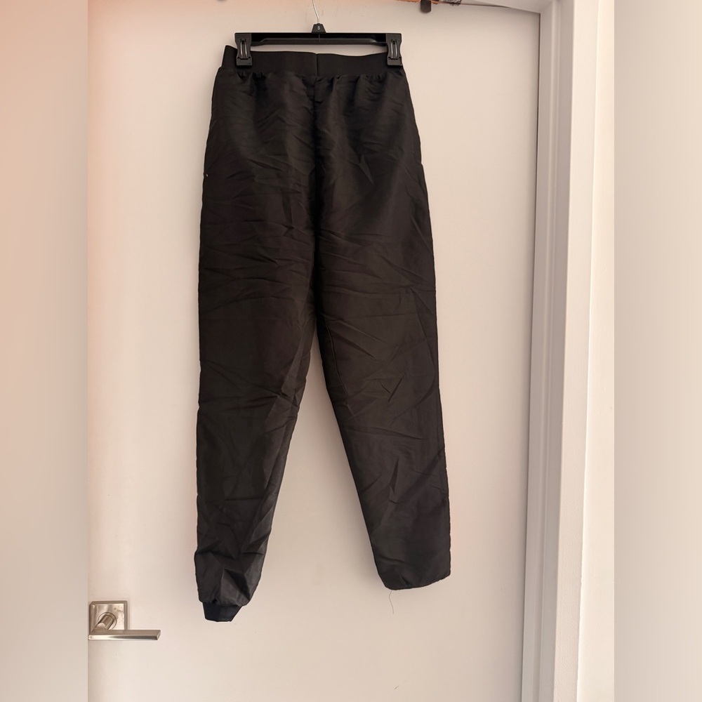 Weissman Black joggers with Orange and Pink Stripe Accents - Picture 2 of 3